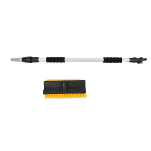 Pract Pack - 130cm PVC & Aluminum Solar Panel Cleaning Brush with Hose - Yellow