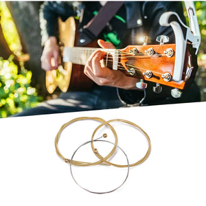 GajToys - 11.4x10.5cm Soft Touch Brass Acoustic Strings for Beginners - Brass