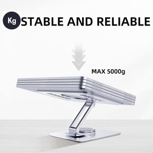 GajToys - 360 Rotate Aluminum Tablet Holder Swivel Tablet Stand for Desk