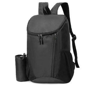 VolaFit - 35L Foldable, Water-Repellent Nylon Sport Backpack - Black