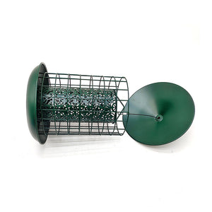 WigWagga - 19.5 cm Hanging Wild Bird Seed Feeder for Garden Yard - Green