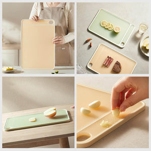 Pruchef - Large & Non-Slip Chopping Board with Grinding Area