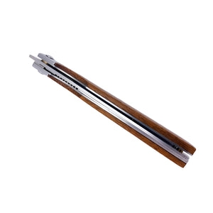 Pruchef - 26cm Stainless Steel Japanese Folding Chef’s Knife for Outdoor - Silver
