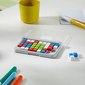 Toto Bubs - 9.8x3x14.5 cm Smart Brain Training Puzzle Game with Clear Lid – Multicolor