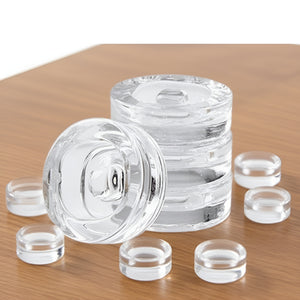 Pruchef - 4Pcs Crystal Glass Fermentation Weights for Wide Mouth Jars – Transparent