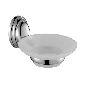 Pract Pack - 6 Pcs Zin Alloy Bathroom Accessories with Polished Chrome Finish - Silver