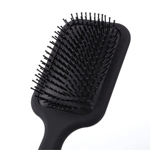 Volamor - Air Cushion Detangling Hair Brush with Ball Tip Bristles - Black