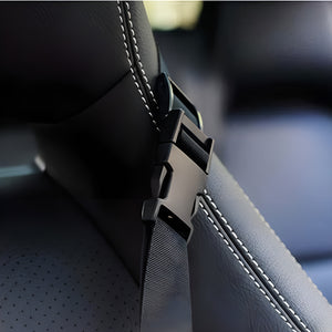 WigWagga - 35x40x25 cm Foldable Pet Booster Car Seat with Clip On Leash – Black