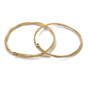 GajToys - 11.4x10.5cm Soft Touch Brass Acoustic Strings for Beginners - Brass