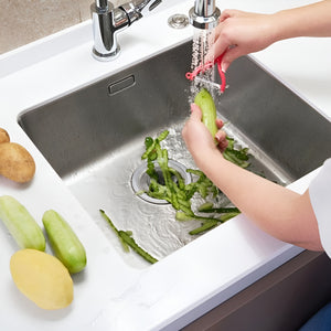 Pruchef - 6Pcs Stainless Steel Sink Strainer Mesh For Bathroom & Kitchen - Silver