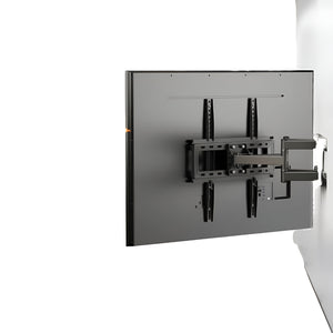 GajToys - Swivel TV Wall Mount Bracket with Tilt Extend Arm - Black