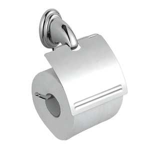 Pract Pack - 6 Pcs Zin Alloy Bathroom Accessories with Polished Chrome Finish - Silver