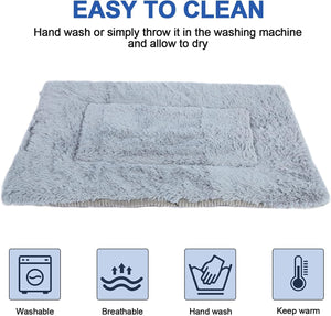 WigWagga - Dog Sleeping Mat Washable Pet Bed 84cm - Grey