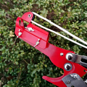 SuaTools - 55cm Telescopic Tree Pruner, Extendable Pruning Saw Head Steel Blade - Red