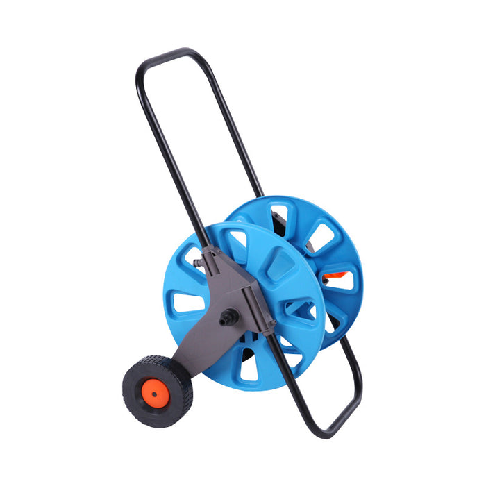 Herqona - Garden Hose Cart, Hose Cart with Wheels - Holds Up to 50m Hose