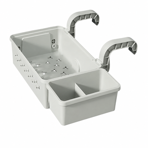 Pool Storage Basket, Hanging Pool Side Basket - Grey