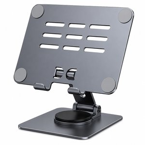 GajToys - 360 Rotate Aluminum Tablet Holder Swivel Tablet Stand for Desk