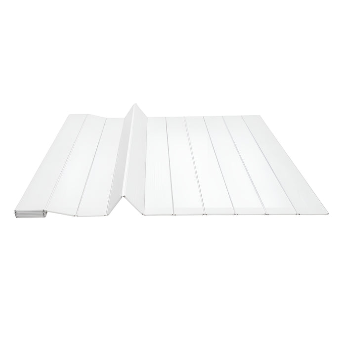 Volamor - 160×80cm PVC Foldable Anti Dust Bathtub Tray Cover - White