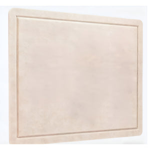 NERDY ADMIN - 90x120 cm  Felt Polyester Wall Mounted Linen Bulletin Board - Natural Wood