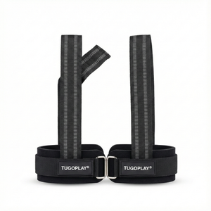 TUGOPLAY - Weightlifting Support Straps Neoprene Wrist Support - Black