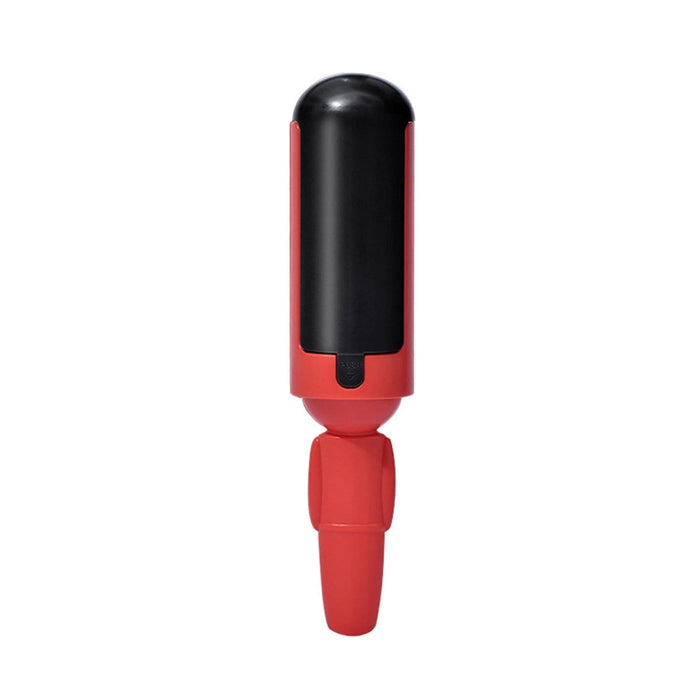 WigWagga - Lint Roller Brush Double Slided Pet Hair Remover - Red