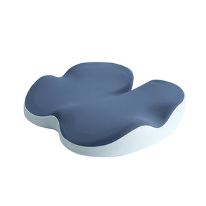 NerdyAdmin - Comfortable Memory Foam Seat Cushion for Office & Long Sitting - Blue