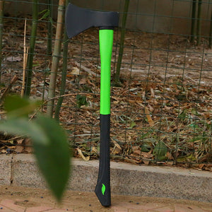 SuaTools - High Carbon Steel Axe with Plastic Handle - Green