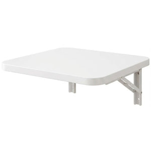 NERDY ADMIN - 100x50cm Wall Mounted Folding Table Desk - White