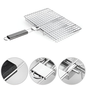 Pruchef - Stainless Steel Braai Grid 46 cm - Silver