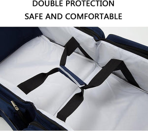 Toto Bubs - 3 in 1 Diaper Backpack with Portable Bassinet & Changing Pad – Blue