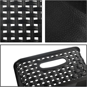 Pract Pack - 10Pcs Plastic Storage Basket Bins Shelf Organizer for Multipurpose