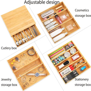 Pruchef - Wood Coffee Pod Drawer with 6 Compartments & Adjustable Partitions - Brown