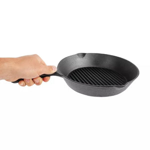 Pruchef - Cast Iron Round Griddle Pan 26cm