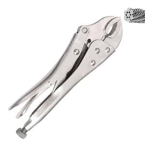 SuaTools - 25cm Carbon Steel Wire Stripping Tool & Cable Stripper  - Silver