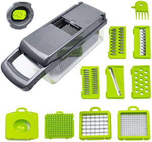 Pruchef - Vegetable and Onion Chopper Slicer and Dicer Multifunctional Set