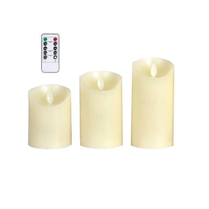 Melika Brands - Flameless Candles Battery Operated LED Candle Sets With Remote Control Default Title