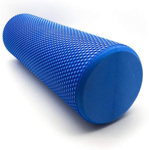 VolaFit - Foam Roller for Yoga Muscles Back Exercise - 60cm x 15cm - Blue Default Title