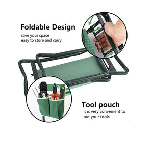 Herqona - Portable EVA Foam Pad Garden Kneeler Seat Bench with Pouch Default Title