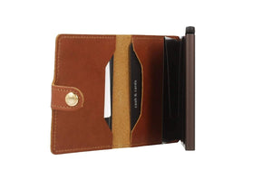 Herqona - RFID Blocking PU Leather Mens Wallet for Cards & Cash - 9.5x6.2cm Default Title