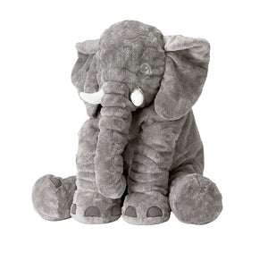 Toto Bubs - Grey Colour Plush Elephant Pillow Doll for Babies & Kids - 60cm