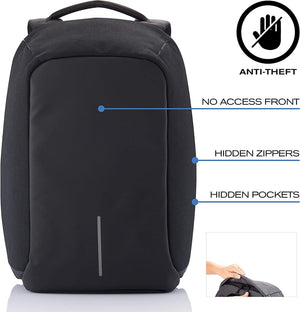 Pract Pack – Lightweight Anti-Theft Waterproof Backpack with USB Port Default Title