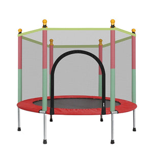 TugoPlay Children 2-6 Years Trampoline with 360 Safety Net - 140cm Default Title