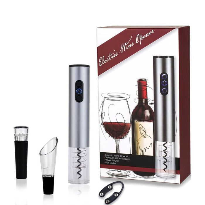 Bar Visor - 4 in 1 Electric Automatic Wine Bottle Opener Set