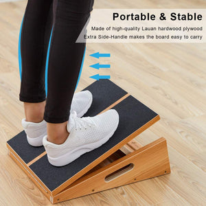 VolaFit - Professional Anti Slip Wooden Slant Board Incline Calf Stretcher Default Title