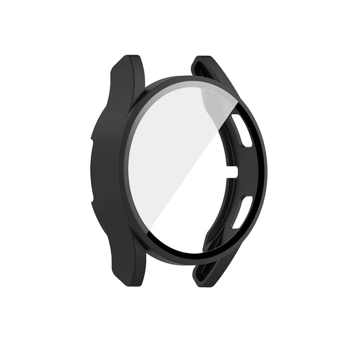 Hard Case and Glass Screen Protector for Samsung Galaxy Watch 4
