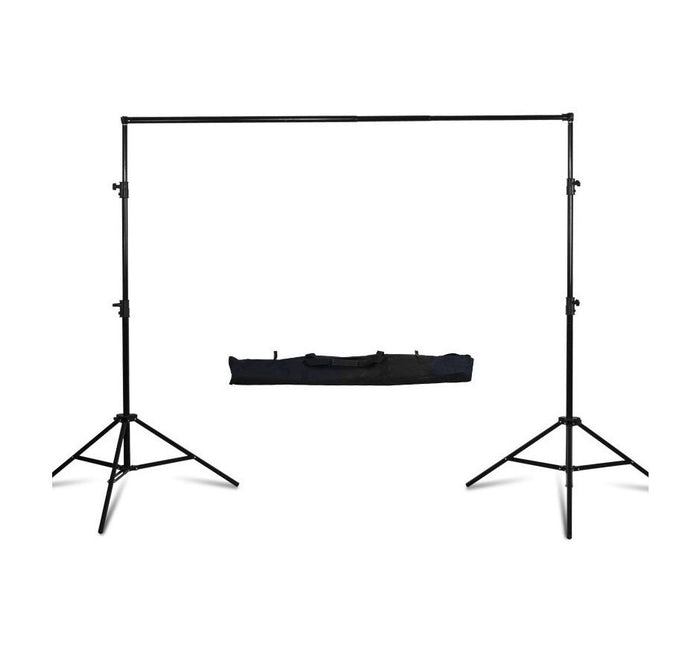 GajToys - Adjustable Photography Backdrop Stand Frame Kit - Black
