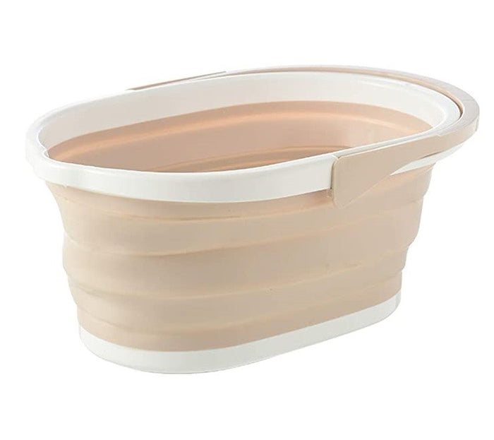 Pract Pack - Foldable Collapsible Basin Bucket for Indoors & Outdoors - 12L