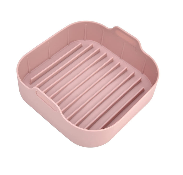 Pruchef - Non Stick Silicone Air Fryer Basket - Microwave & Dishwasher Safe