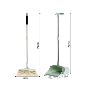 Pract Pack - Standing Long Handle Broom and Dustpan Combo Set Default Title