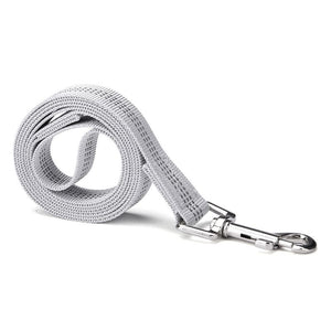Melika Brands -Adjustable Front Clip Long Dog Leash -Grey Default Title